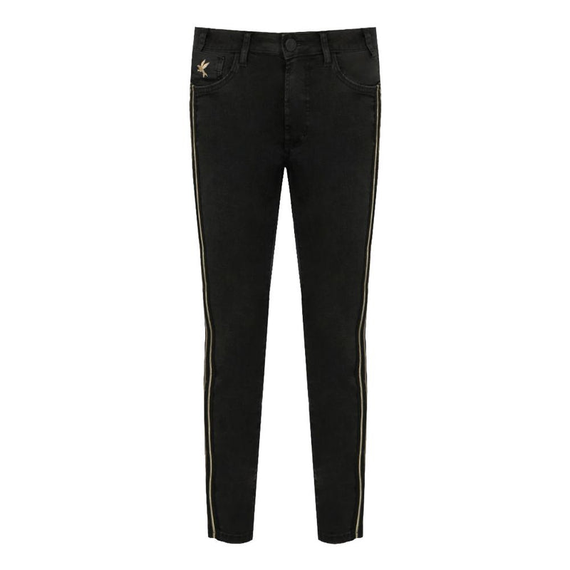 One Teaspoon Black Cotton Jeans & Women's Pant