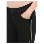 One Teaspoon Black Cotton Jeans & Women's Pant