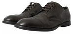 Dolce & Gabbana Green Leather Mens Formal Dress Men's Shoes (Pre-Owned)