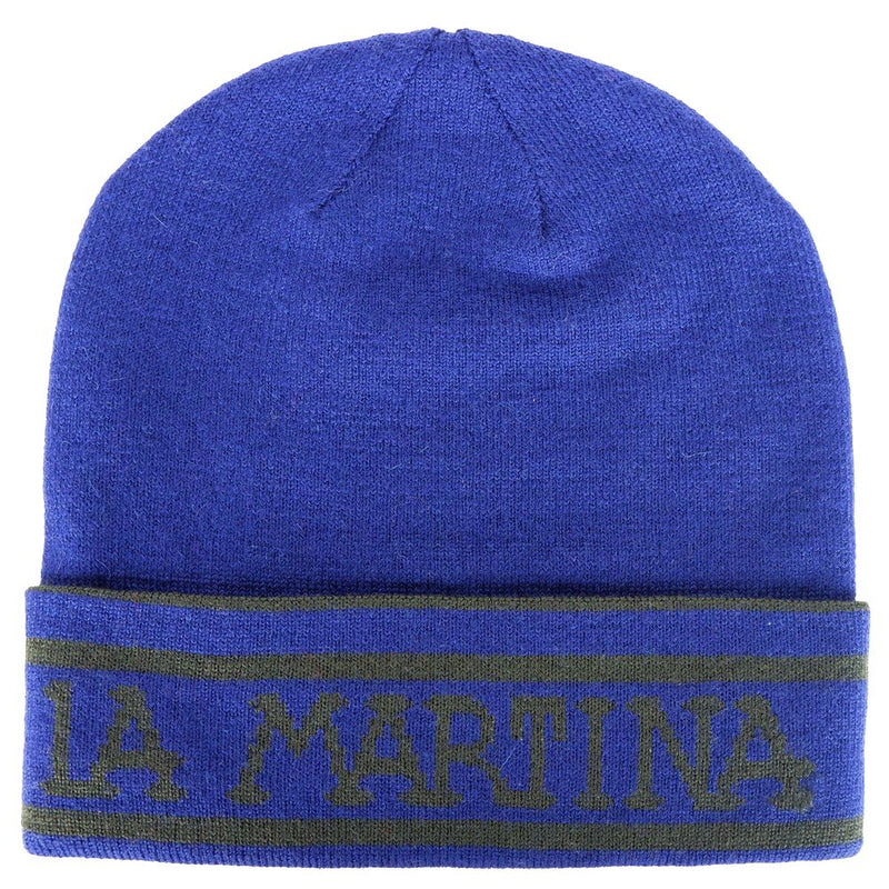 La Martina Blue Acrylic Hats & Men's Cap