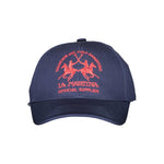 La Martina Blue Cotton Men Men's Cap