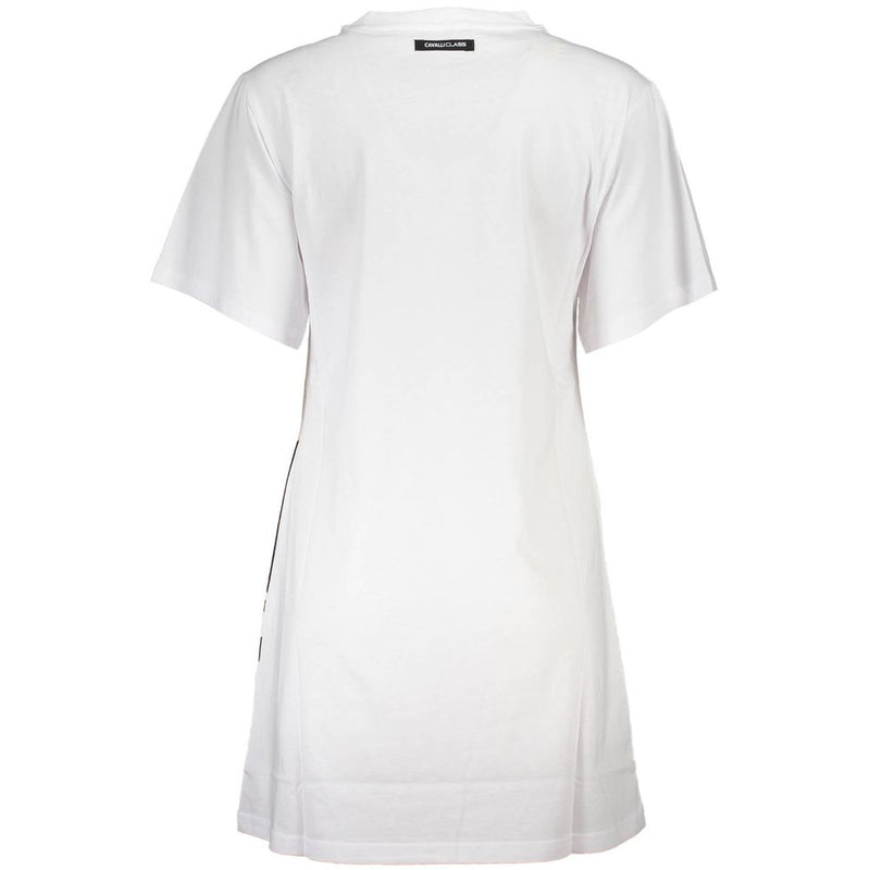 Cavalli Class White Cotton Women Women's Dress