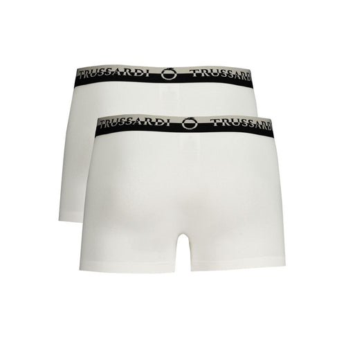 Trussardi White Cotton Men's Underwear