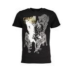 Cavalli Class Black Cotton Men's T-Shirt