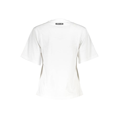 Cavalli Class White Cotton Women Women's T-Shirt