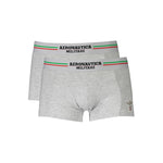 Aeronautica Militare Gray Cotton Men's Underwear