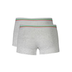 Aeronautica Militare Gray Cotton Men's Underwear