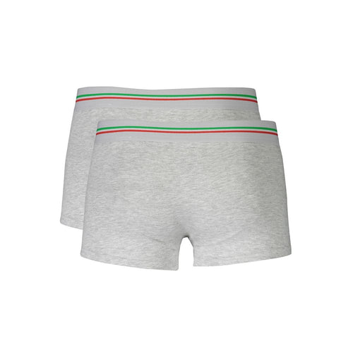 Aeronautica Militare Gray Cotton Men's Underwear