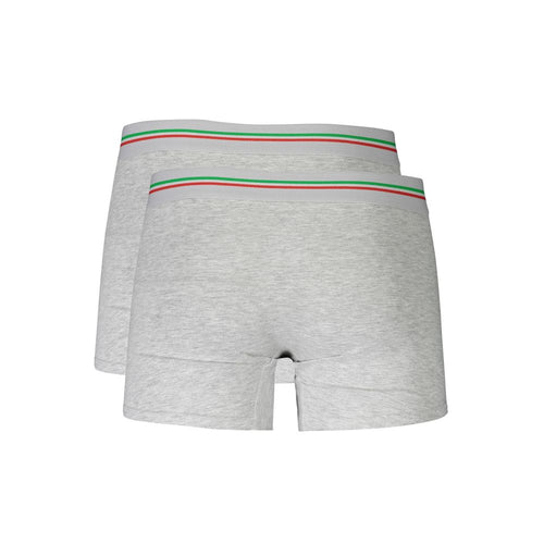 Aeronautica Militare Gray Cotton Men's Underwear