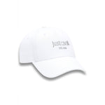 Just Cavalli White Cotton Men Men's Cap