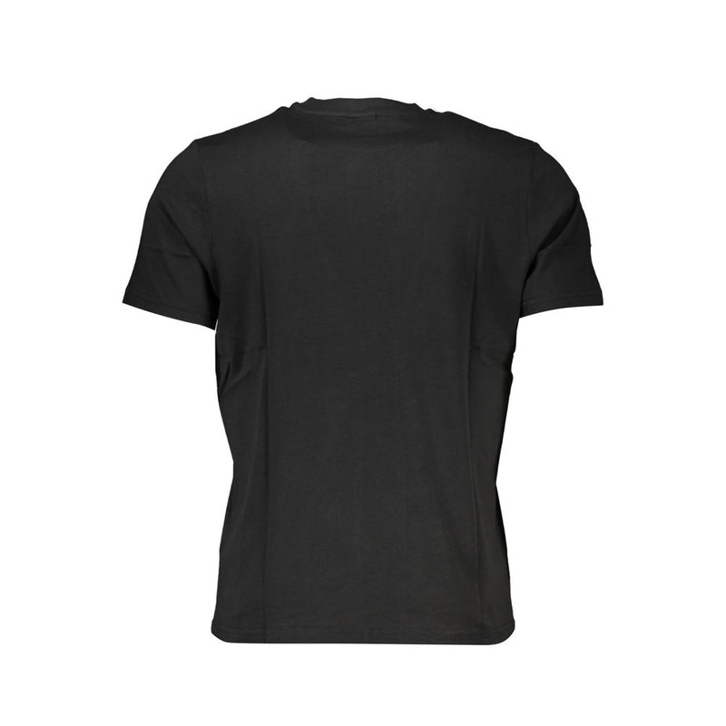 North Sails Black Cotton Men's T-Shirt