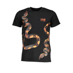 Cavalli Class Black Cotton Men's T-Shirt