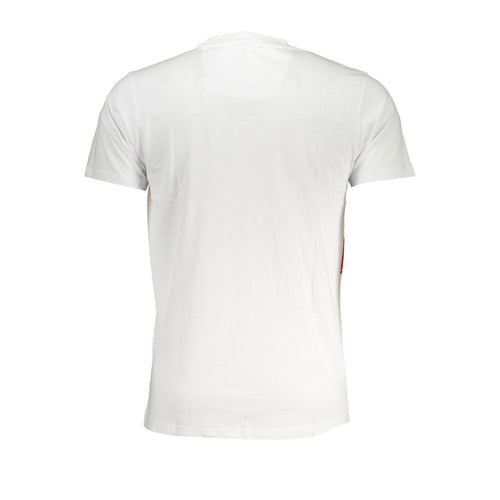 Cavalli Class White Cotton Men's T-Shirt