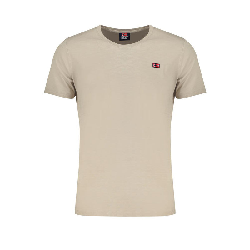 Norway 1963 Beige Cotton Men's T-Shirt