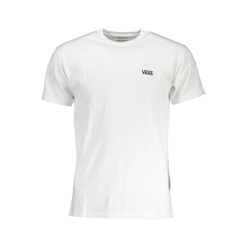 Vans White Cotton Men Men's T-Shirt