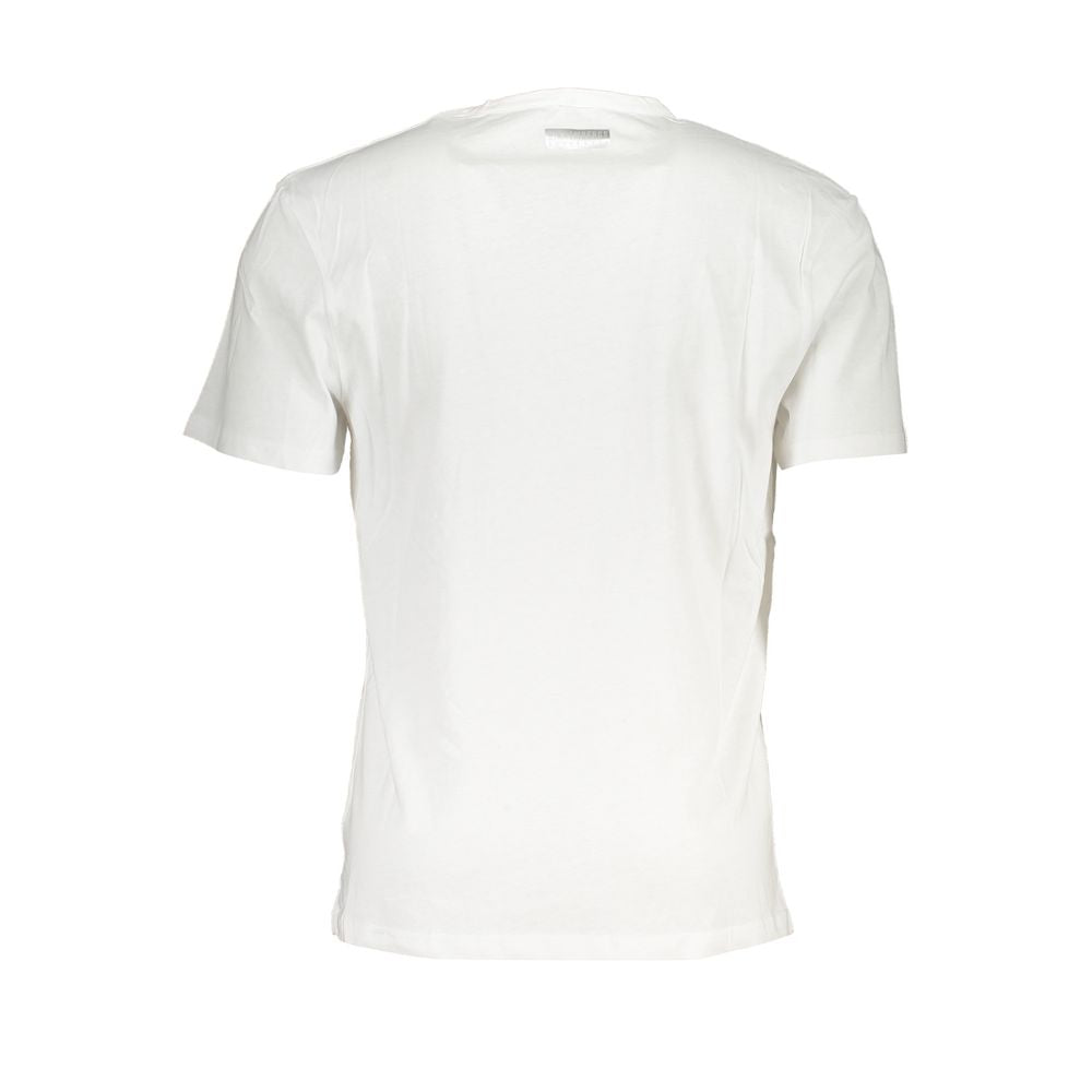 Bikkembergs White Cotton Men's T-Shirt