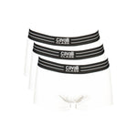 Cavalli Class White Cotton Men's Underwear