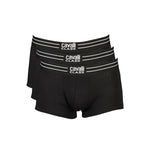 Cavalli Class Black Cotton Men's Underwear