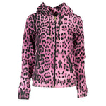 Cavalli Class Pink Cotton Women Women's Sweater