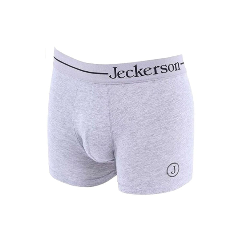 Jeckerson Gray Cotton Men Men's Boxer