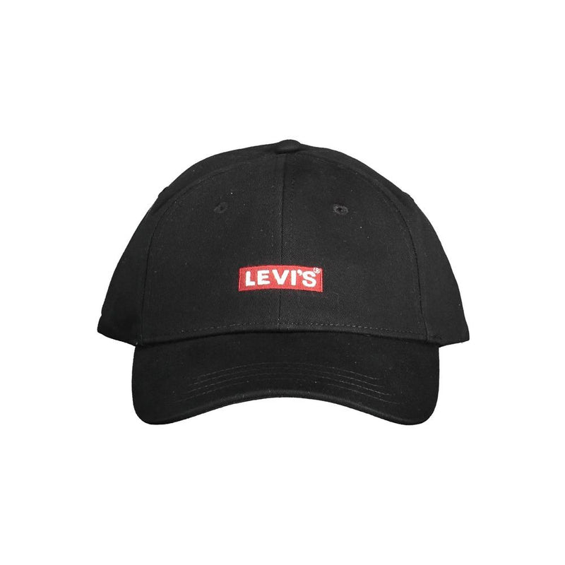 Levi's Black Cotton Men Men's Cap