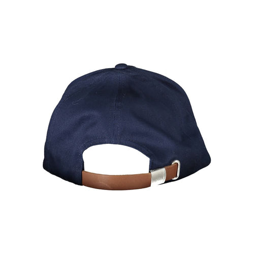 La Martina Blue Cotton Hats & Men's Cap