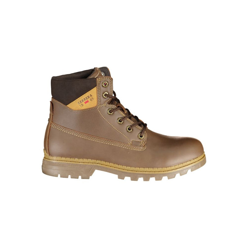 Carrera Chic Lace-Up Boots with Contrasting Men's Details