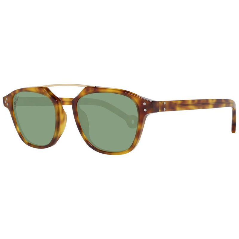 Hally & Son Brown Unisex  Sunglasses