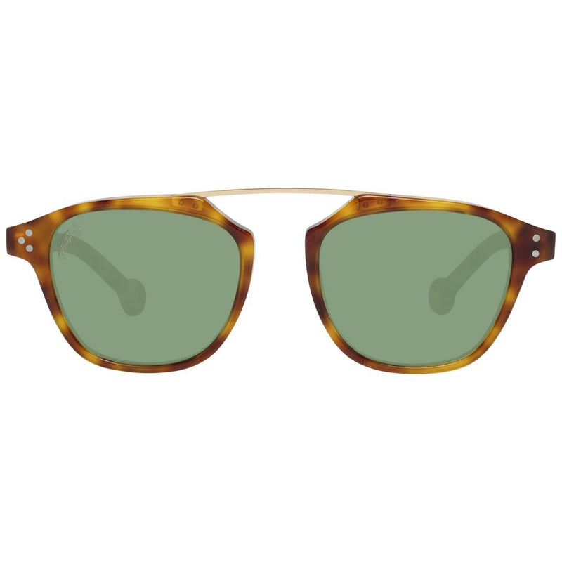 Hally & Son Brown Unisex  Sunglasses