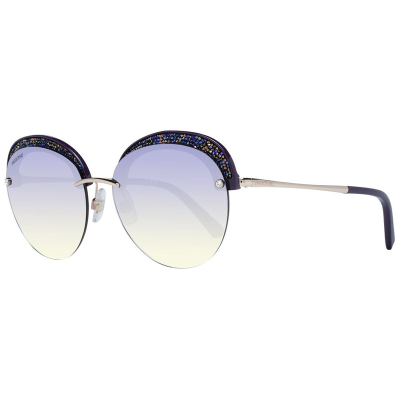 Swarovski Purple Women Women's Sunglasses