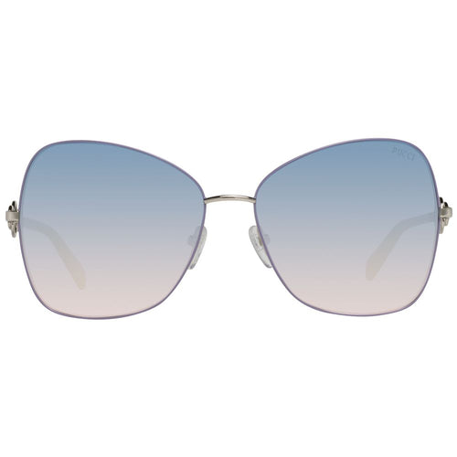 Emilio Pucci Silver Women Women's Sunglasses