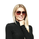 Web Rose Gold Women Women's Sunglasses