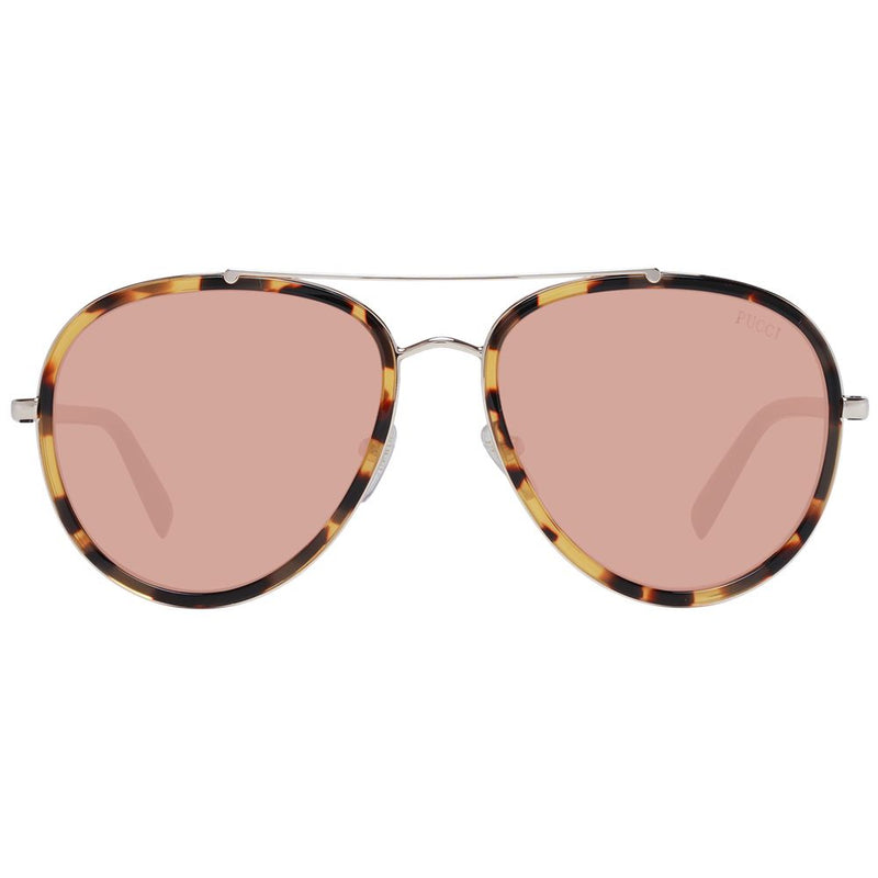 Emilio Pucci Brown Women Women's Sunglasses