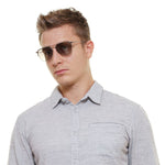 Police Silver Men Men's Sunglasses