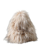 Dolce & Gabbana Beige Acrylic Fur Women Bucket Women's Hat