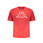 Kappa Red Cotton Men's T-Shirt