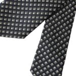 Dolce & Gabbana Black 100% Silk Patterned Adjustable Men Men's Tie