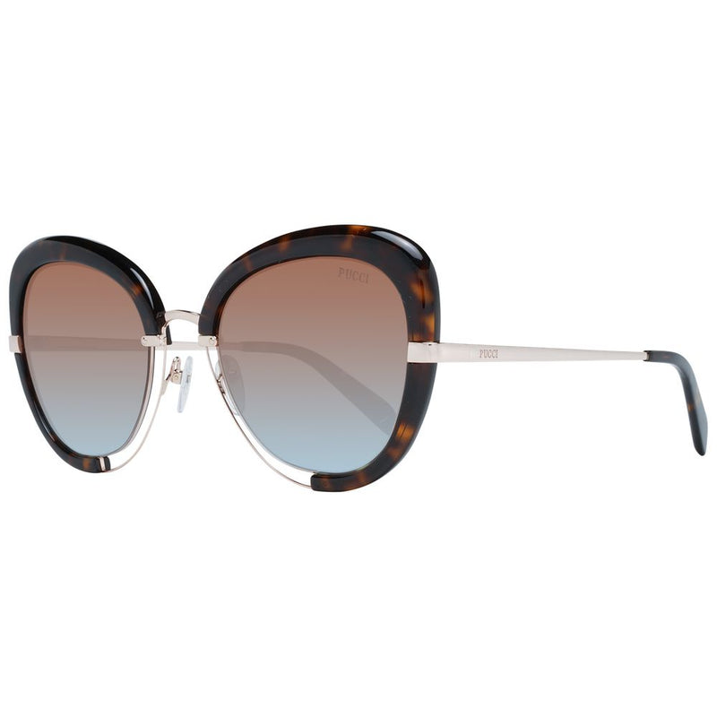 Emilio Pucci Brown Women Women's Sunglasses