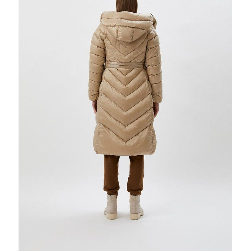 Add Beige Polyamide Jackets & Women's Coat