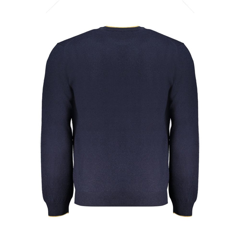 Harmont & Blaine Blue Cashmere Men's Sweater