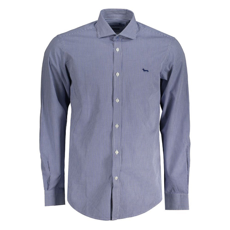 Harmont & Blaine Blue Cotton Men's Shirt