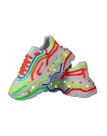 Dolce & Gabbana Multicolor Daymaster LED Lighted Sneaker Men's Shoes