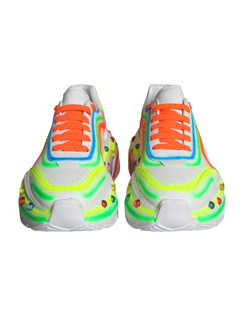 Dolce & Gabbana Multicolor Daymaster LED Lighted Sneaker Men's Shoes