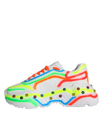 Dolce & Gabbana Multicolor Daymaster LED Lighted Sneaker Men's Shoes