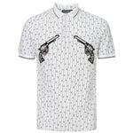 Dolce & Gabbana White Cotton Polo Men's Shirt