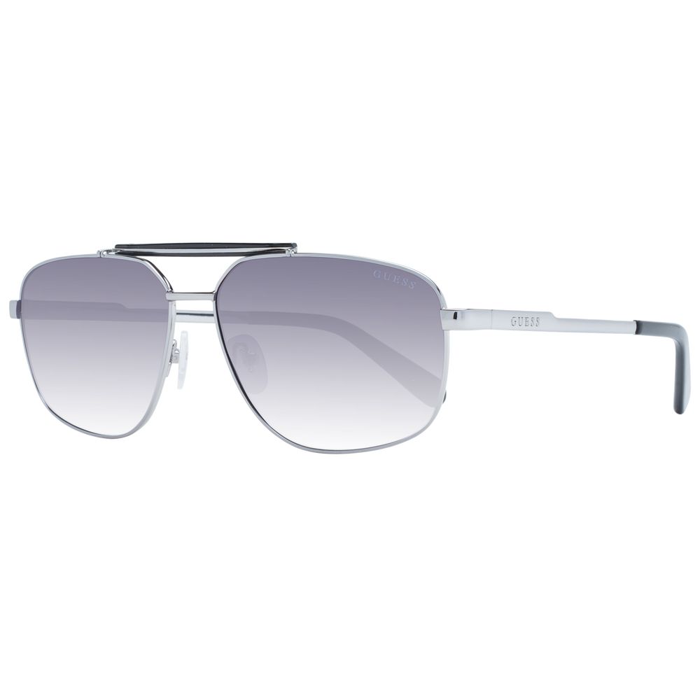 Guess Silver Men Men's Sunglasses