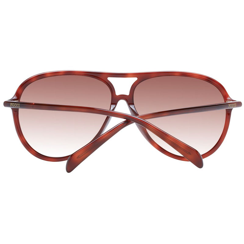 Emilio Pucci Brown Women Women's Sunglasses