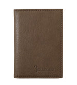 Billionaire Italian Couture Brown Leather Bifold Men's Wallet