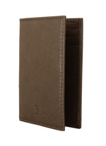 Billionaire Italian Couture Brown Leather Bifold Men's Wallet