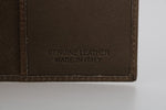 Billionaire Italian Couture Brown Leather Bifold Men's Wallet